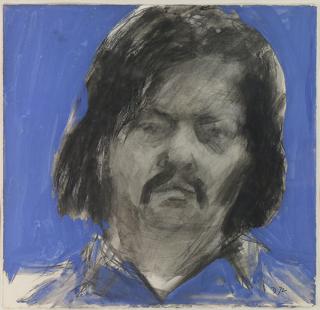 Appraisal: Watercolor Fredric Dalkey Fredric Dalkey American b Self Portrait Man