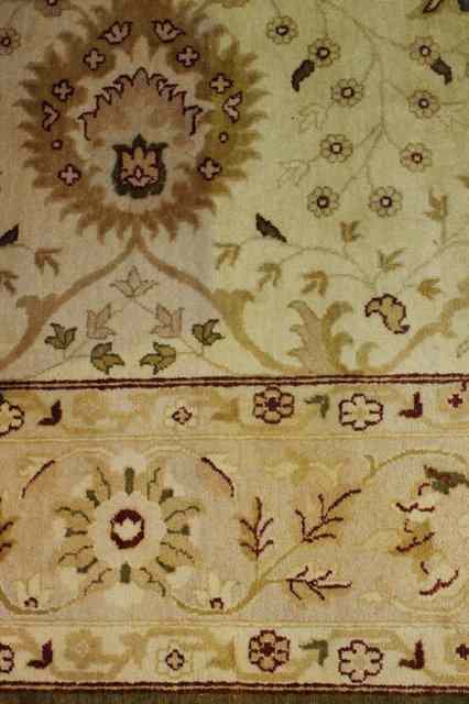 Appraisal: A LARGE ZIEGLER IVORY GROUND CARPET with all over trailing