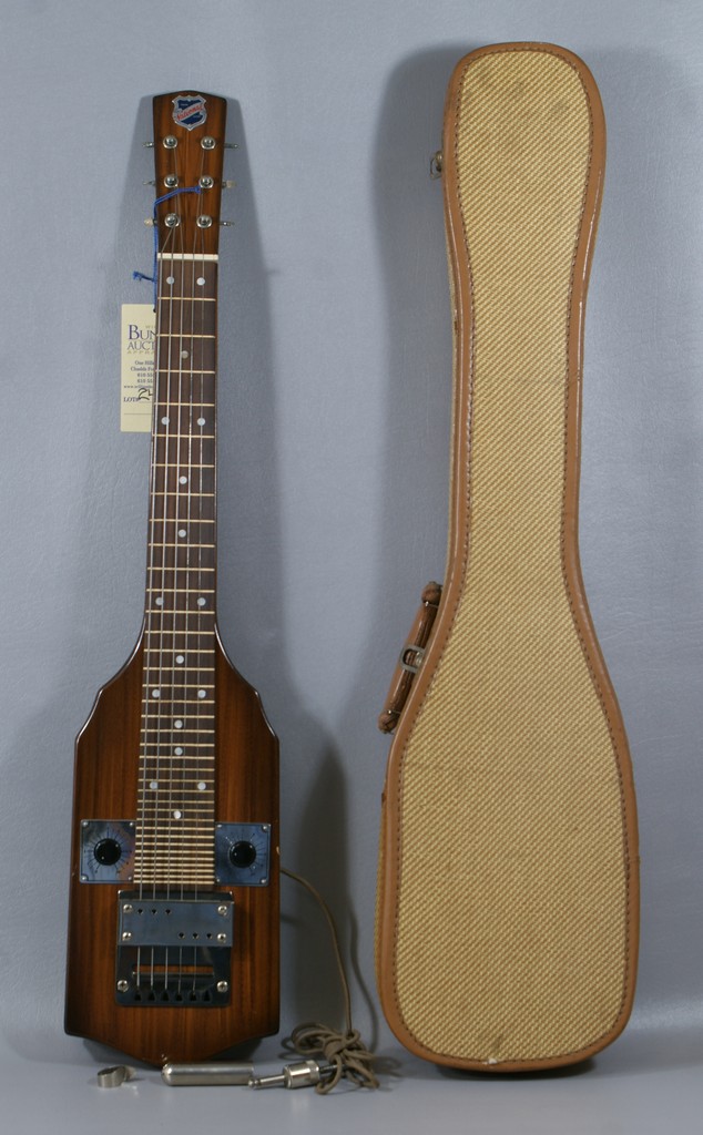 Appraisal: National lap steel guitar Chicagoan Model stamped G at top