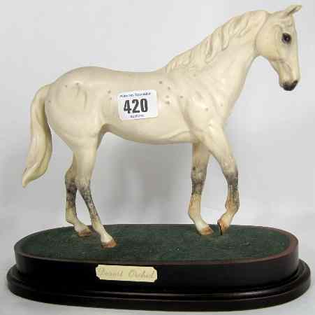 Appraisal: Royal Doulton Model of Desert Orchid DA Matt