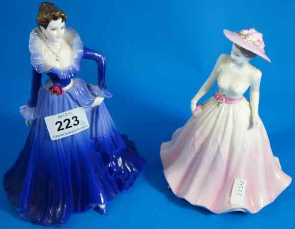 Appraisal: Coalport Figures Ann and Jennifer from the Ladies of Fashion