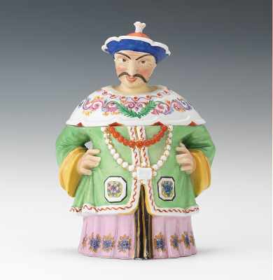 Appraisal: Attributed Conta and Bohme Large Full Figural Standing China Man