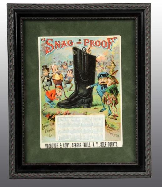 Appraisal: Lot of Snag Proof Boot Calendars Description Includes one for