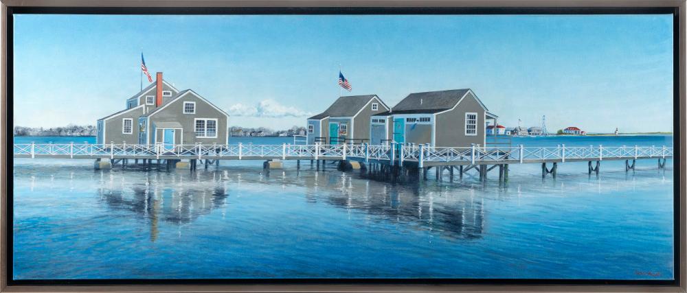 Appraisal: YASEMIN KYRENA TOMAKAN CONNECTICUT MASSACHUSETTS TURKEY B WHARF COTTAGES NANTUCKET