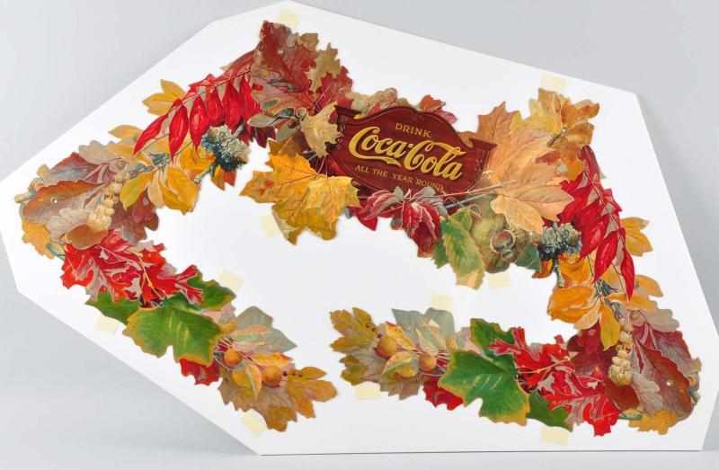 Appraisal: Coca-Cola Autumn Leaves Festoon Description Nice color strong overall condition