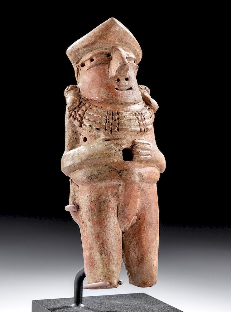 Appraisal: Chavin Pottery Male Standing Figure Pre-Columbian North Coast Peru Chavin