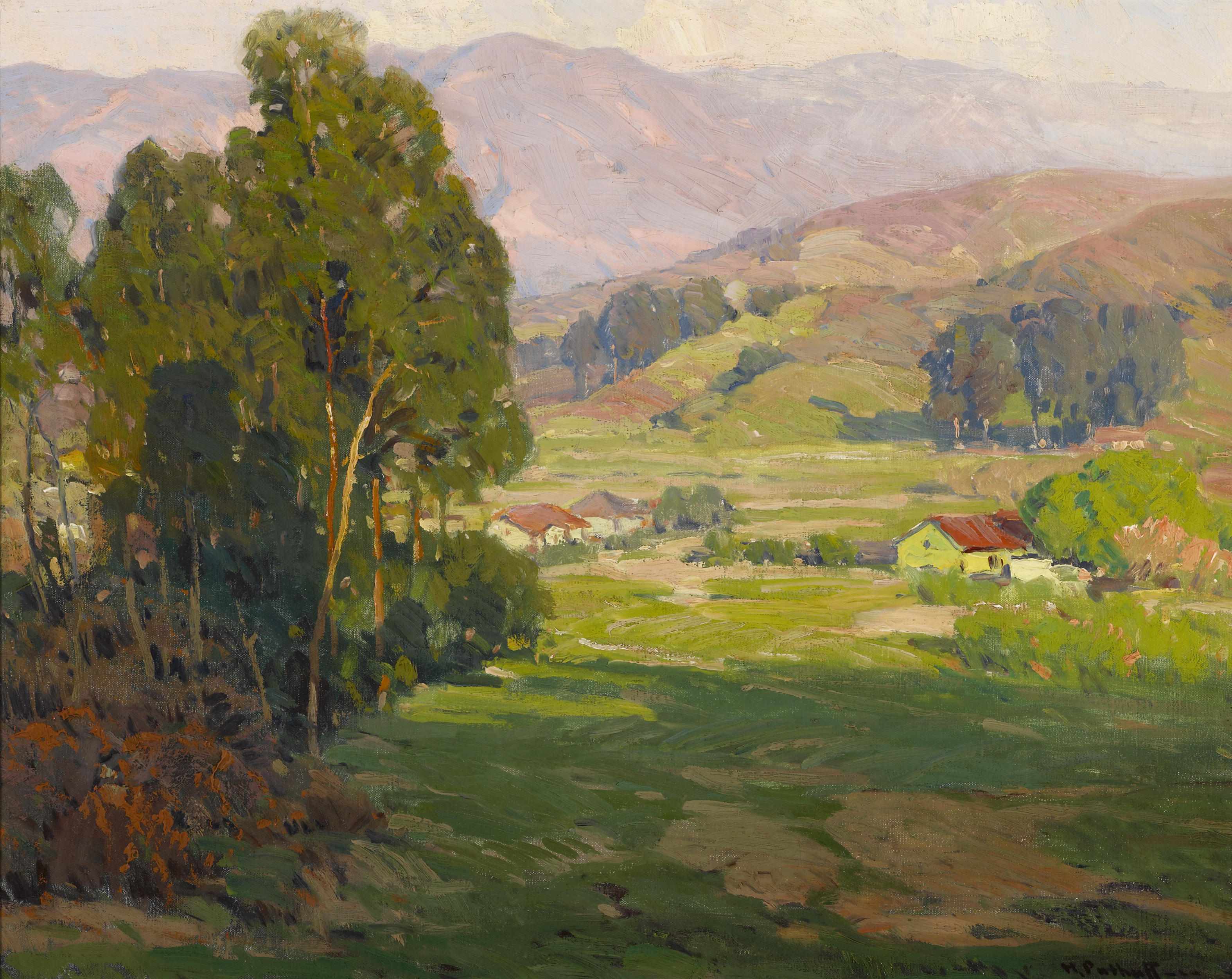 Appraisal: Hanson Puthuff American - Home valley signed 'H Puthuff' lower