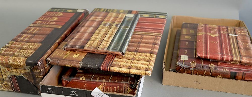 Appraisal: Group of wrapped new books and sets to include Penguin