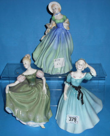 Appraisal: Royal Doulton Figures Jane HN and Michele HN Both Seconds