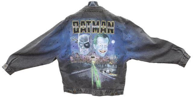 Appraisal: Vintage denim jacket The Tony Alamo of Nashville embellished with