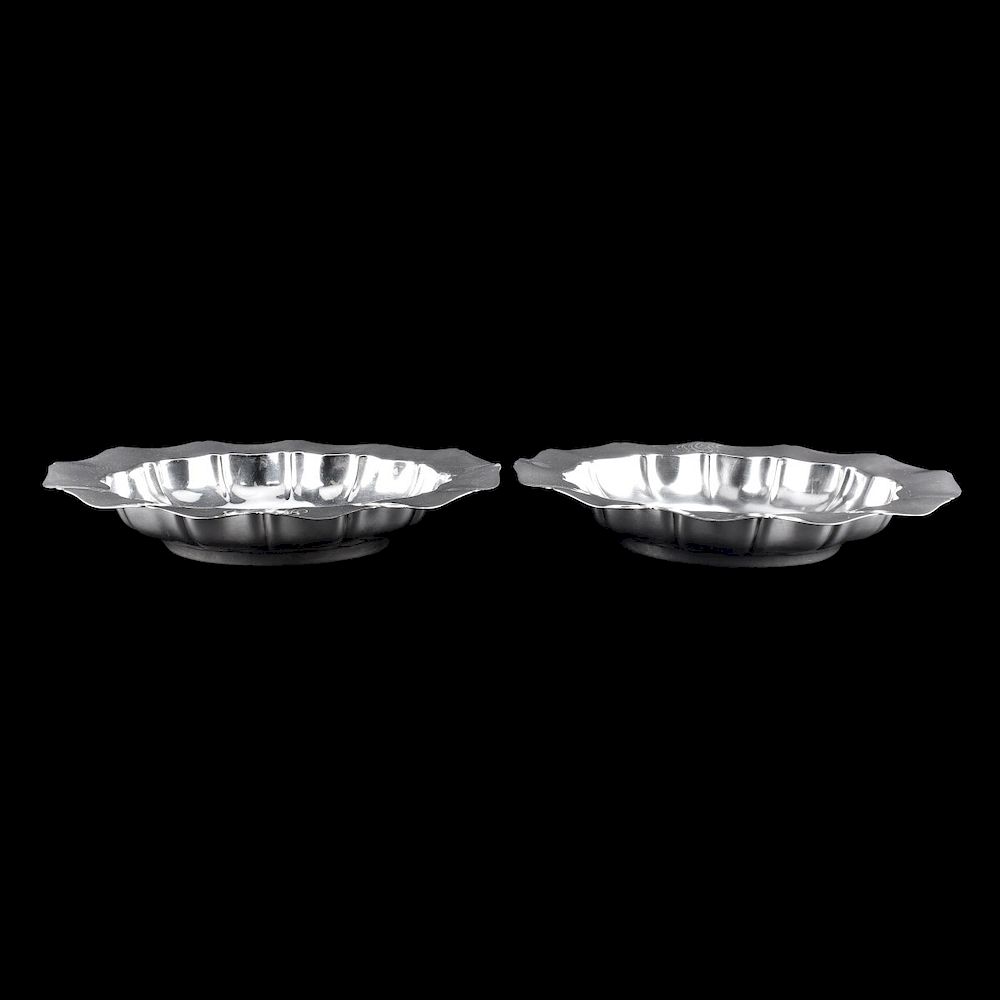 Appraisal: Gorham Sterling Silver Bowls Pair of J E Caldwell for