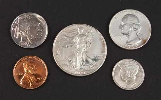 Appraisal: United States Proof Set Estimate - Coin grades reflect our