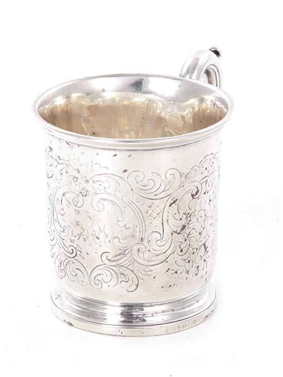 Appraisal: Victorian sterling silver cup by E E J W Barnard