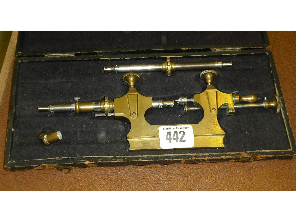 Appraisal: Cased Swiss jacot tool