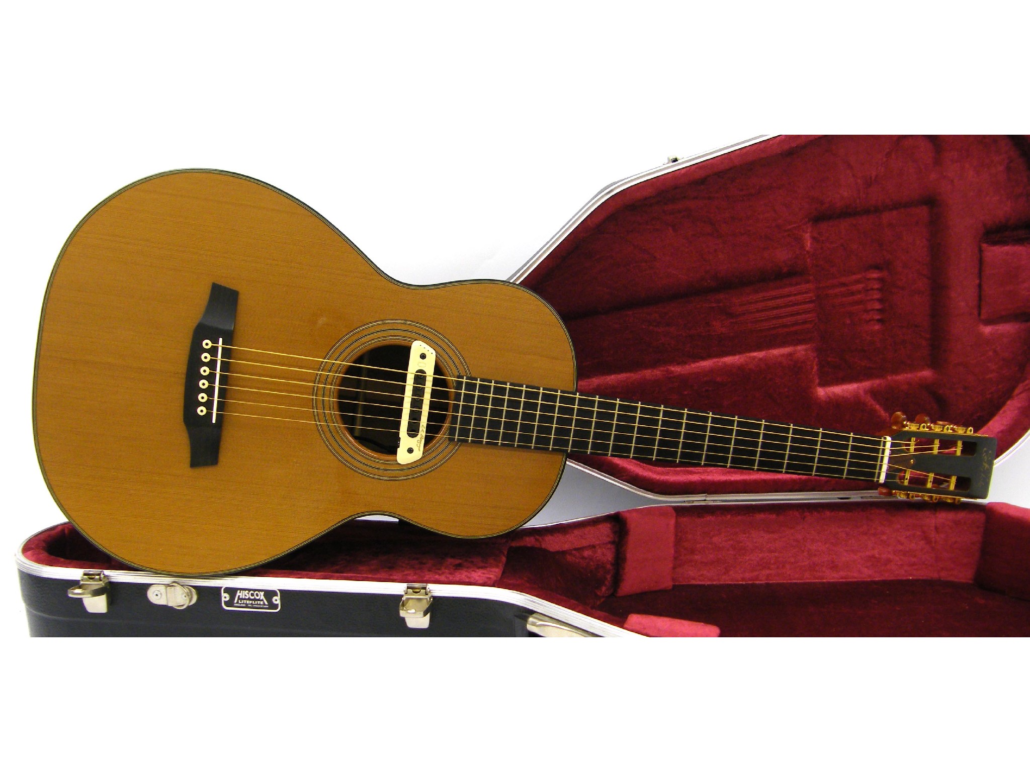 Appraisal: Fylde Ariel small bodied acoustic guitar no some light play