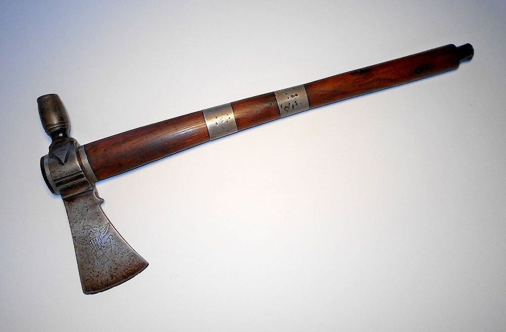 Appraisal: Presentation Pipe Tomahawk - Ex Sorgenfrei This is an exceptional