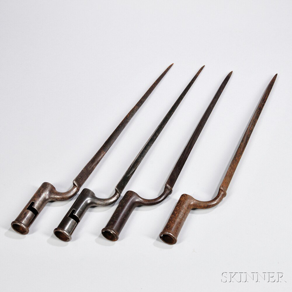 Appraisal: Group of India Pattern Bayonets c early th century four