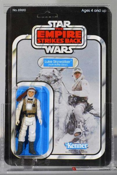 Appraisal: Star Wars Luke Hoth Action Figure Description ESB carded Rare