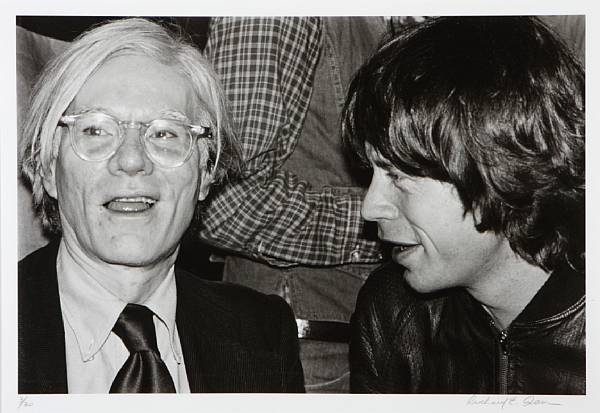 Appraisal: Property from a Private American Collector Andy Warhol and Mick