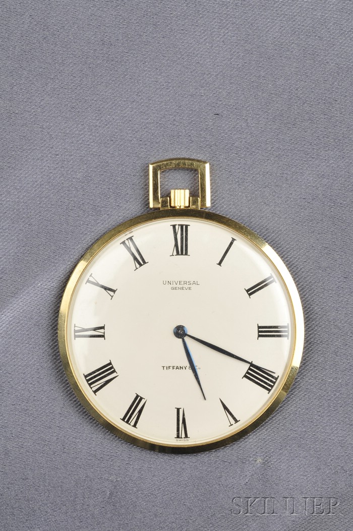 Appraisal: kt Gold Open Face Pocket Watch Retailed by Tiffany Co