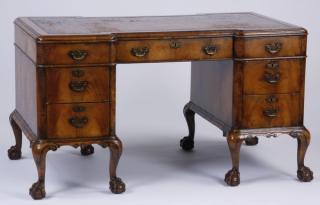 Appraisal: th c English Chippendale style desk w Early th century