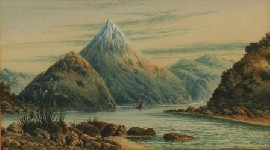 Appraisal: Tom Peerless working - Mitre Peak Milford Sound New Zealand