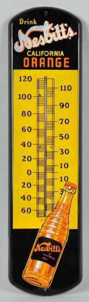 Appraisal: Tin Nesbitt's California Orange Thermometer Description Beautiful condition Condition Excellent