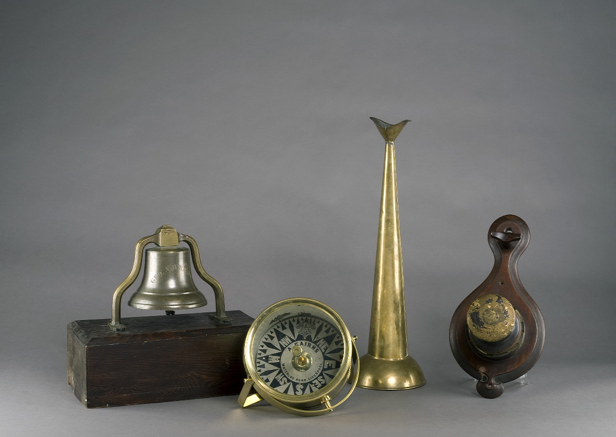 Appraisal: CAST BRONZE SHIP'S BELL BY C A DONNELL Engraved quot