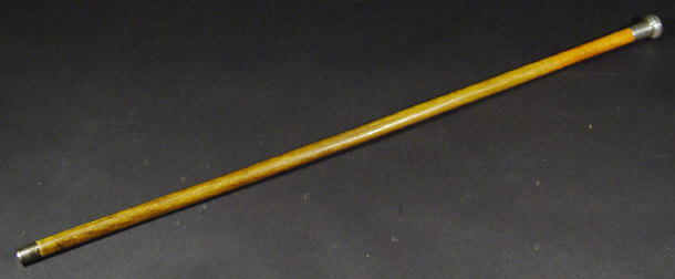 Appraisal: Military interest RFC silver topped malacca walking cane the grip