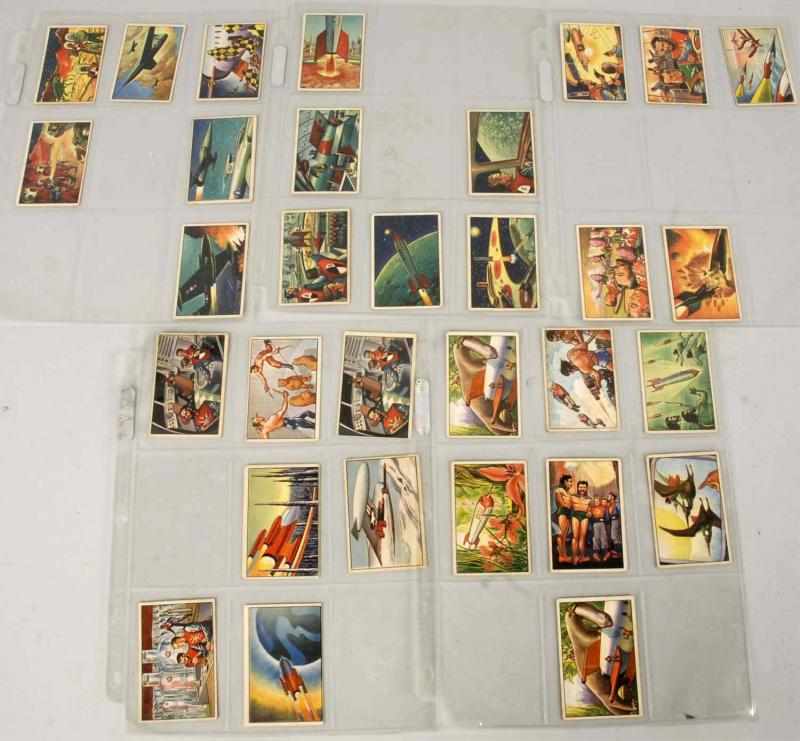 Appraisal: Lot of Miscellaneous Cards from s Space Sets Description Includes