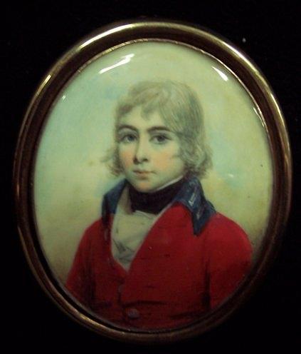 Appraisal: Henry Birch Bust Portrait of a Young Gentleman wearing a