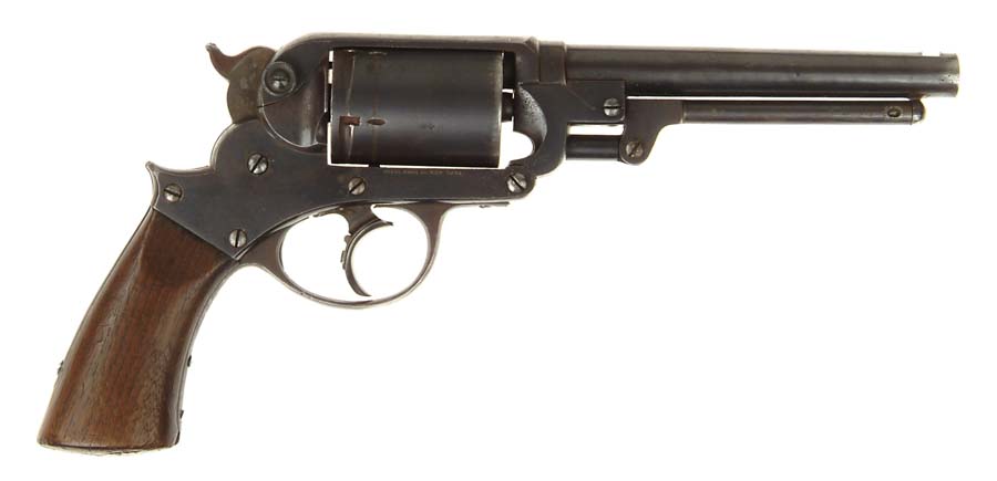 Appraisal: STARR DBL-ACTION NAVY REVOLVER SN Cal CF rnd bbl This