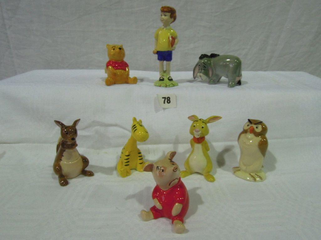 Appraisal: A collection of Beswick Walt Disney Winnie The Pooh figures