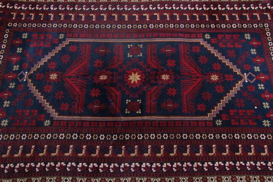 Appraisal: TURKISH RUG - ft in x ft in