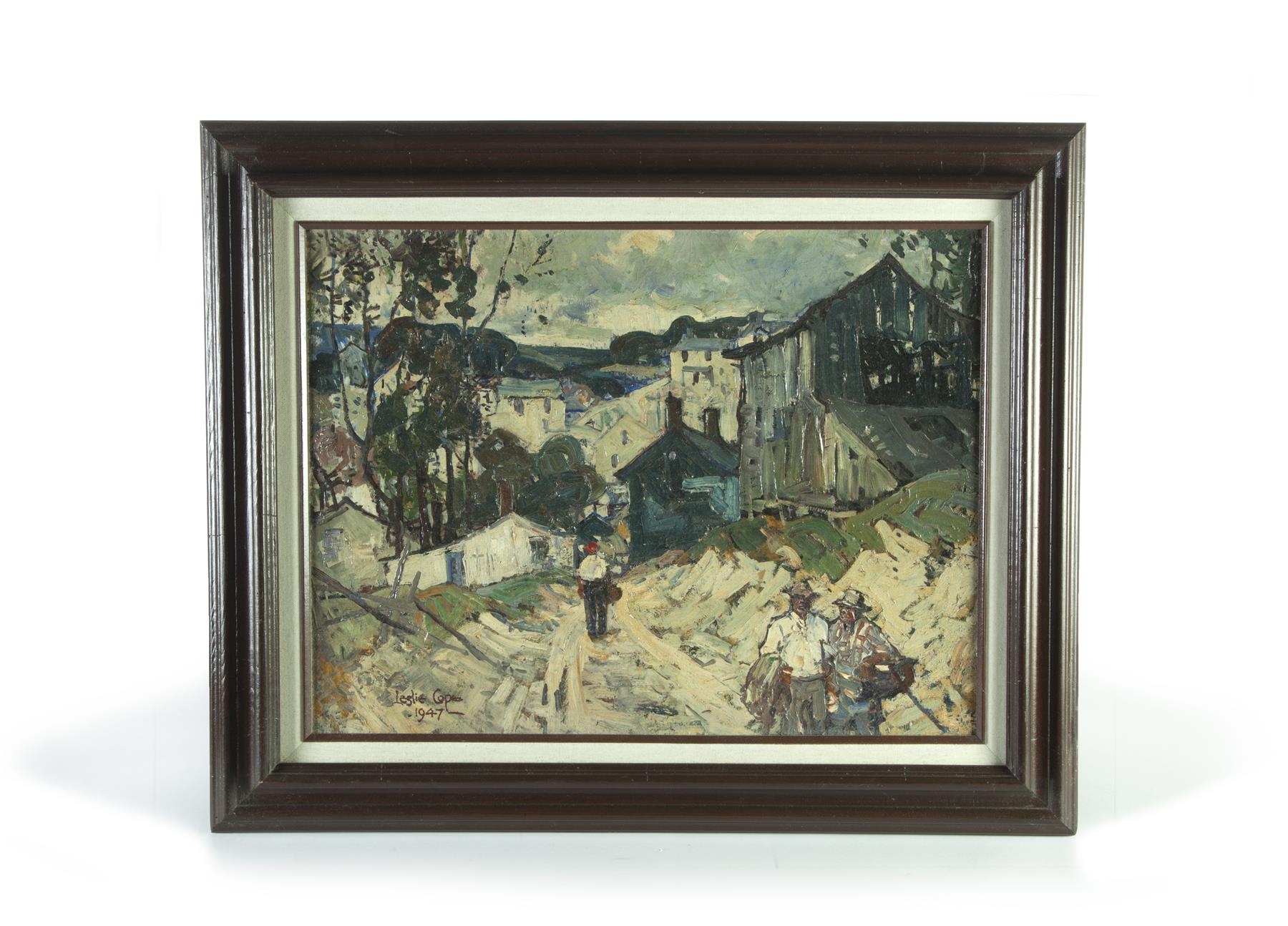 Appraisal: FRAMED OIL ON BOARD TITLED IN THE HEART OF WINTER