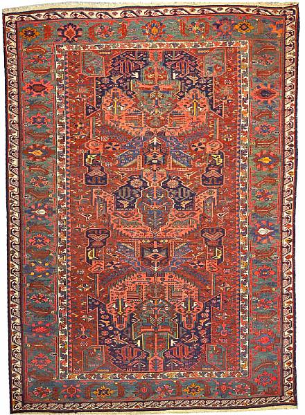 Appraisal: A Soumak carpet Caucasus late th century size approximately ft