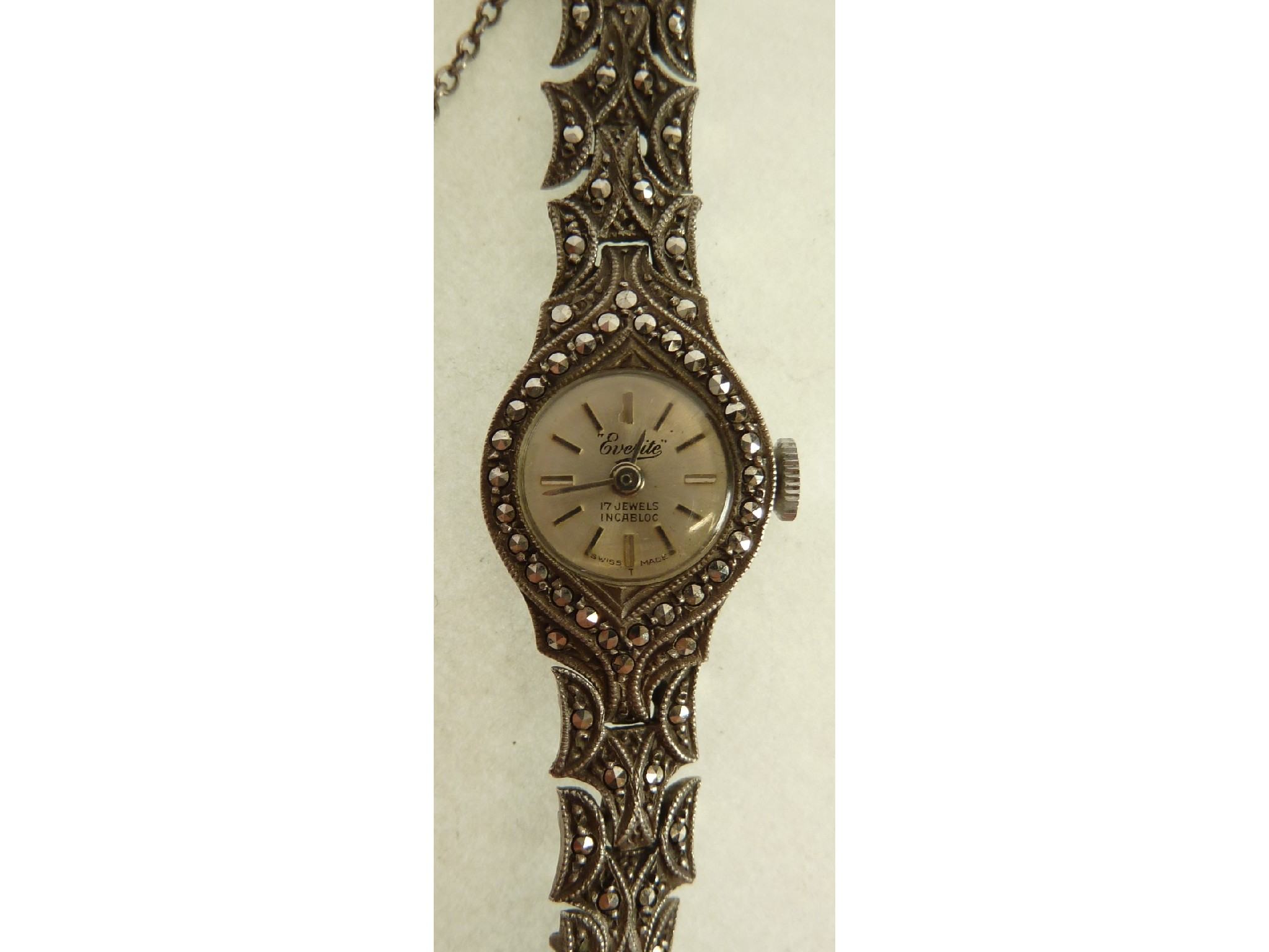 Appraisal: LADY'S EVERITE SWISS COCKTAIL BRACELET WATCH with jewel incabloc movement