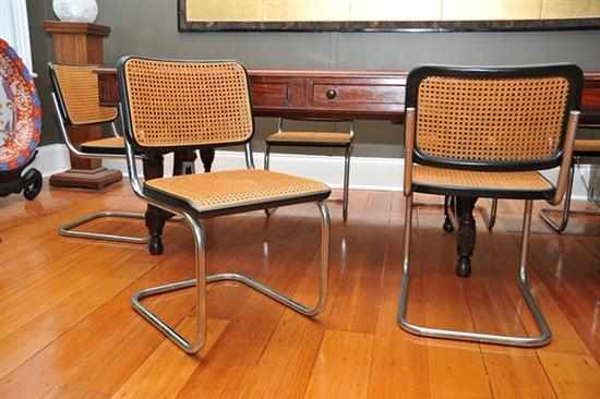 Appraisal: after MARCEL BREUER - A SET OF TEN S CESCA