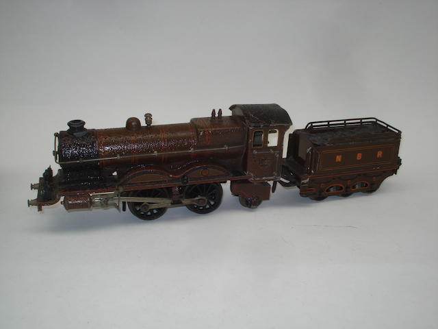 Appraisal: Marklin c w - - NBR locomotive and tender Finished