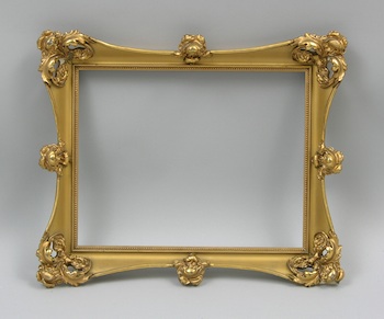 Appraisal: An Antique French Style Frame A - wide ornamental picture