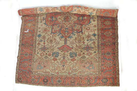 Appraisal: ORIENTAL RUG Persian early th century Heriz or Gorvan with