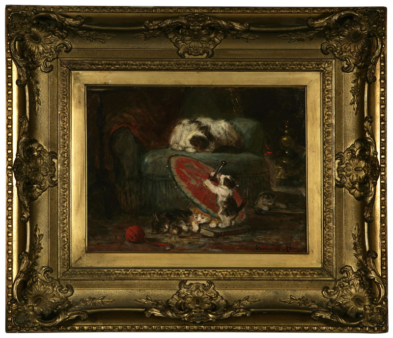 Appraisal: Henriette Ronner Knip - Henriette Ronner Knip - Dutch Kittens