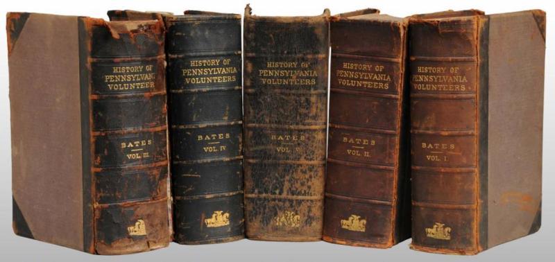 Appraisal: History of Pennsylvania Volunteers - Description Five volume set Written