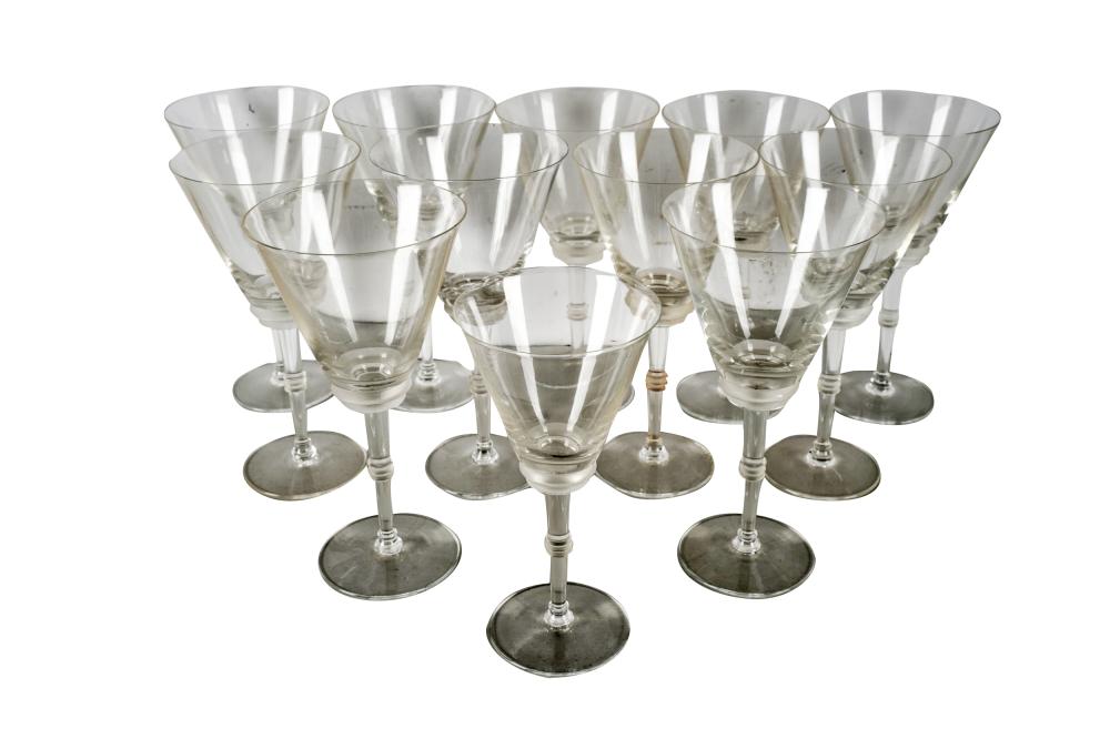 Appraisal: LALIQUE STEMWARE SERVICEcomprising larger stems inches high and smaller stems