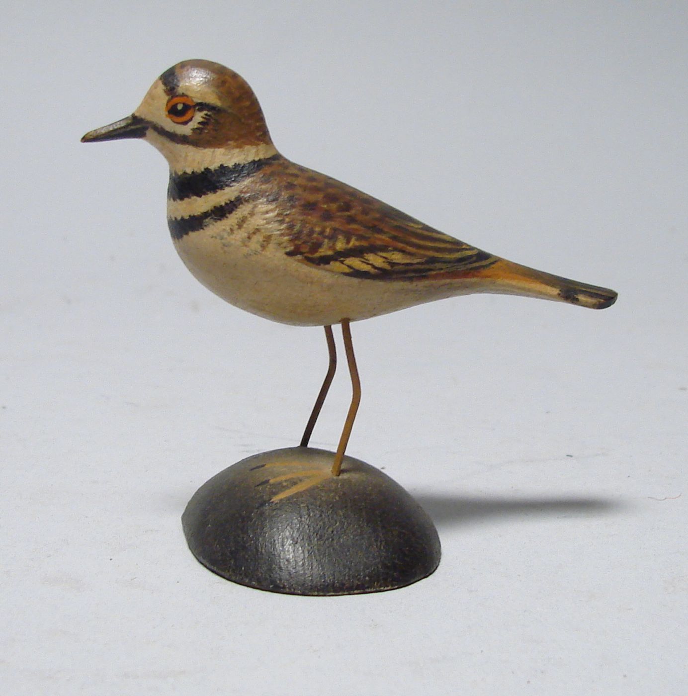 Appraisal: MINIATURE KILLDEER By A E Crowell of East Harwich Massachusetts