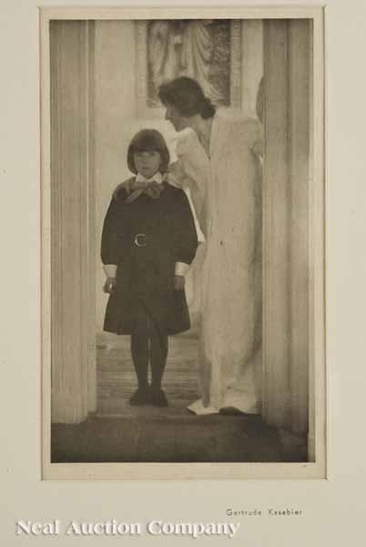 Appraisal: Gertrude Kasebier American - Blessed Art Thou Among Women photogravure