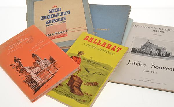 Appraisal: FOUR BOOKS CONCERNING BALLARAT AND ARRARAT