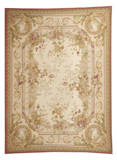 Appraisal: Louis-Philippe-Style Aubusson Carpet ' x '