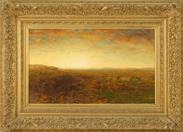 Appraisal: GEORGE HERBERT MCCORDAmerican - Sunset Isle of Wight Signed lower