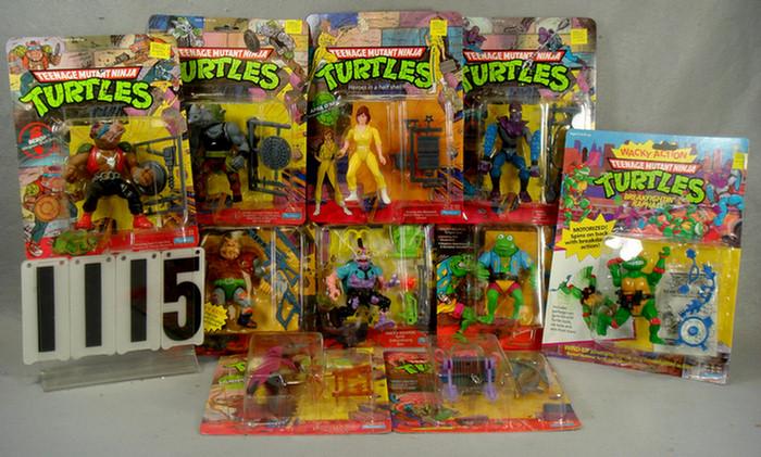 Appraisal: Lot of Teenage Mutant Ninja Turtles figures to include Krang